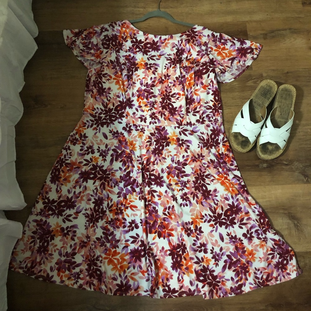 Naomi Floral Print Dress